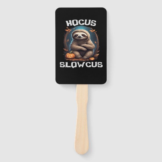 Éventail Hocus Slowcus Amateurs de fentes Halloween tee tee (Devant)