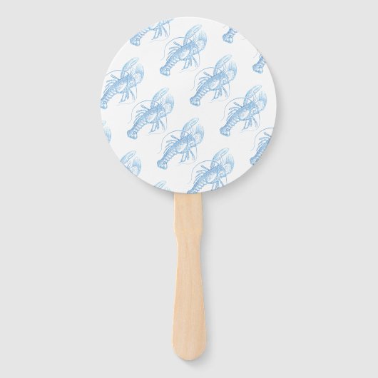 Éventail Homard bleu (Dos)