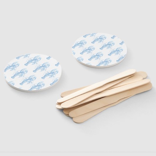 Éventail Homard bleu (Non-assemblé)