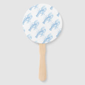 Éventail Homard bleu (Devant)