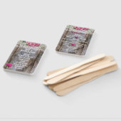 Éventail Hydrangeas dentelle et grange Mariage à main (Non-assemblé)