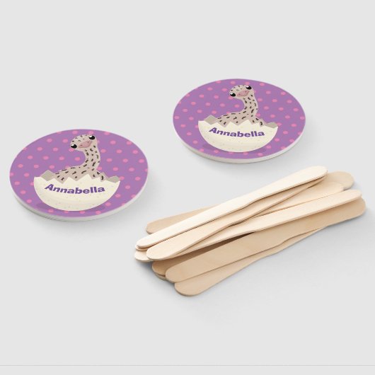 Éventail Illustration d'autruche pour bébé à couver mignon (Non-assemblé)