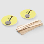 Éventail Illustration de Banjo (Non-assemblé)