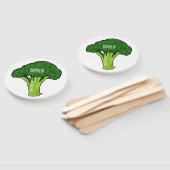Éventail Illustration de Broccoli (Non-assemblé)