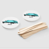 Éventail Illustration de camion à ordures (Non-assemblé)