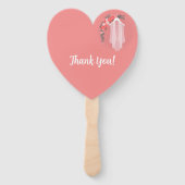 Éventail Illustration de couple mariage sous l'arc du Colis (Dos)