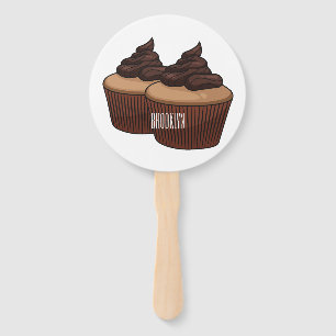 Éventail Illustration de Cupcake