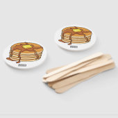 Éventail Illustration de dessin animé de Pancake (Non-assemblé)