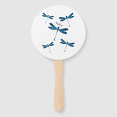 Éventail Illustration de dragonfly (Dos)