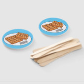 Éventail Illustration de gaufre (Non-assemblé)