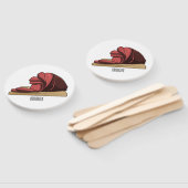 Éventail Illustration de jambon (Non-assemblé)