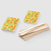 Éventail Illustration de l'éclaboussure d'agrumes (Non-assemblé)