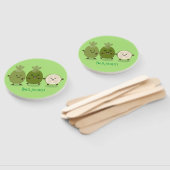 Éventail Illustration de mignonne guava feijoa (Non-assemblé)