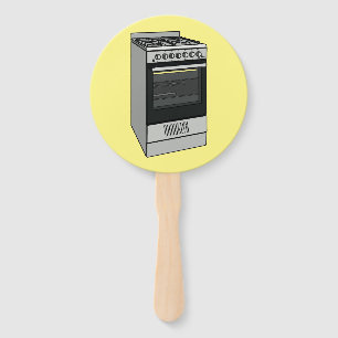 Éventail Illustration de poêle électrique