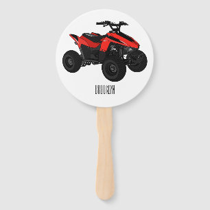 Éventail Illustration de Quad bike atv