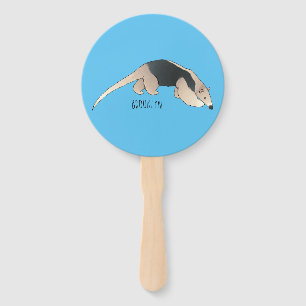 Éventail Illustration de Tamandua