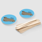 Éventail Illustration de Walrus (Non-assemblé)