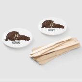 Éventail Illustration de Walrus (Non-assemblé)