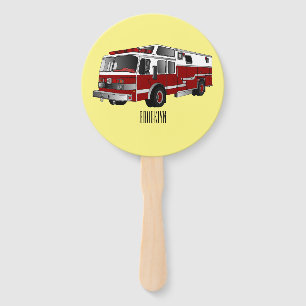Éventail Illustration du moteur à incendie