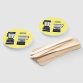 Éventail Illustration du processeur et du mixeur alimentair (Non-assemblé)