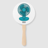 Éventail Illustration du ventilateur (Dos)