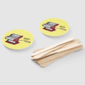 Éventail Illustration d'un fabricant de pâtes alimentaires (Non-assemblé)