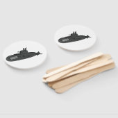 Éventail Illustration sous-marine (Non-assemblé)