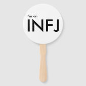 Éventail I'm an INFJ - Personality Type White (Devant)
