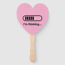 I'm Thinking... Loading Progress Bar Pink Minimali