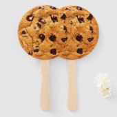 Éventail Image du biscuit à base de chips au chocolat (Devant et derrière)