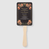 Éventail Imaginaire Enchantée Jardin Floral Programme de ma (Devant)