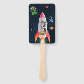 Éventail Immense Trois avec photos | Space Rocket 3e annive (Devant)