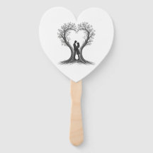 Impression d'art fine d'un couple romantique sous