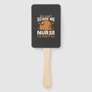 Éventail Infirmière d'Halloween Fais-moi peur