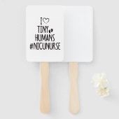 Éventail Infirmière NICU (Devant et derrière)