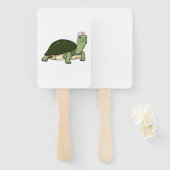 Éventail Infirmière tortue (Devant et derrière)