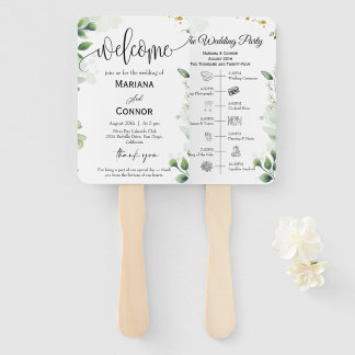 Éventail Invitation de programme de chronologie de scénario