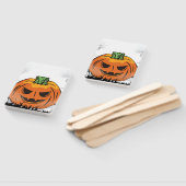 Éventail Invitation Halloween modifiable, Invitation fête H (Non-assemblé)