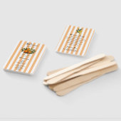 Éventail ItalieProgramme de mariage Citron Orange Méditerra (Non-assemblé)