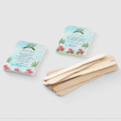 Éventail Itinéraire mariage indien ventilateur, carte de re (Non-assemblé)