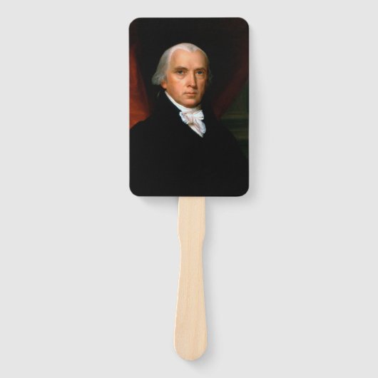 Éventail James Madison 4e Président des États-Unis (Devant)