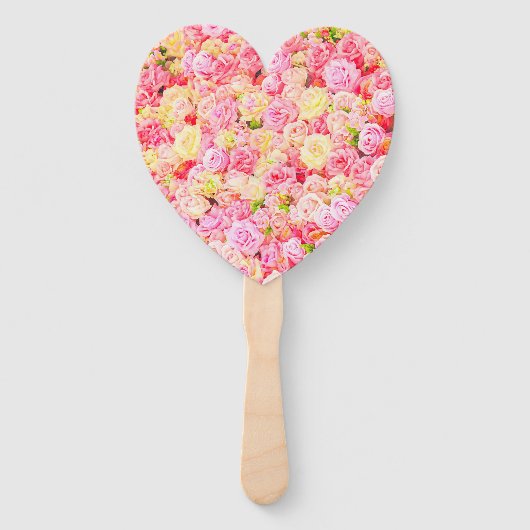 Éventail Jardin rose (Dos)