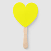 Éventail jaune brillant (Dos)