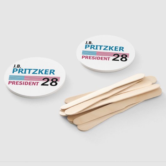 Éventail JB Pritzker 2028 (Non-assemblé)