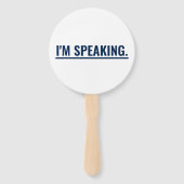 Éventail Je parle Kamala Harris Talking Stick (Dos)