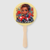 Éventail Je suis prêt à courir (Dos)