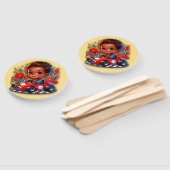 Éventail Je suis prêt à courir (Non-assemblé)