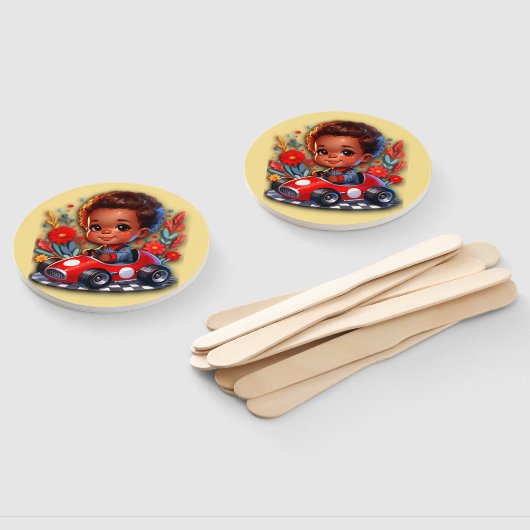 Éventail Je suis prêt à courir (Non-assemblé)