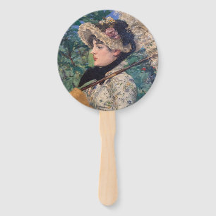 Éventail Jeanne (Printemps) Par Édouard Manet