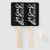 Éventail Jésus La Vérité La Vie (Devant et derrière)